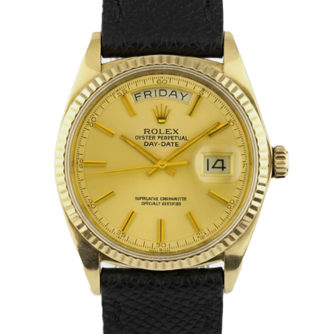 Rolex 36mm 1803 Day-Date Presidential 18k Solid Yellow Gold Automatic Pie Pan