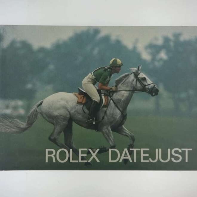 Original Rolex Datejust English Booklet
