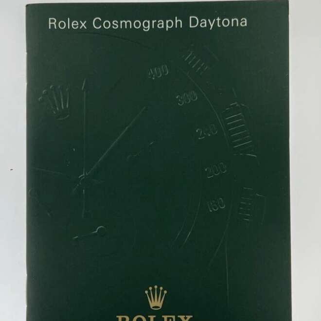 Rolex Cosmograph Daytona Manual Booklet English Ref.11620, 116523, 116520