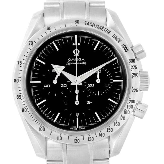 Omega 42mm 3594.50.00 Speedmaster Broad Arrow Black Dial Chronograph Automatic
