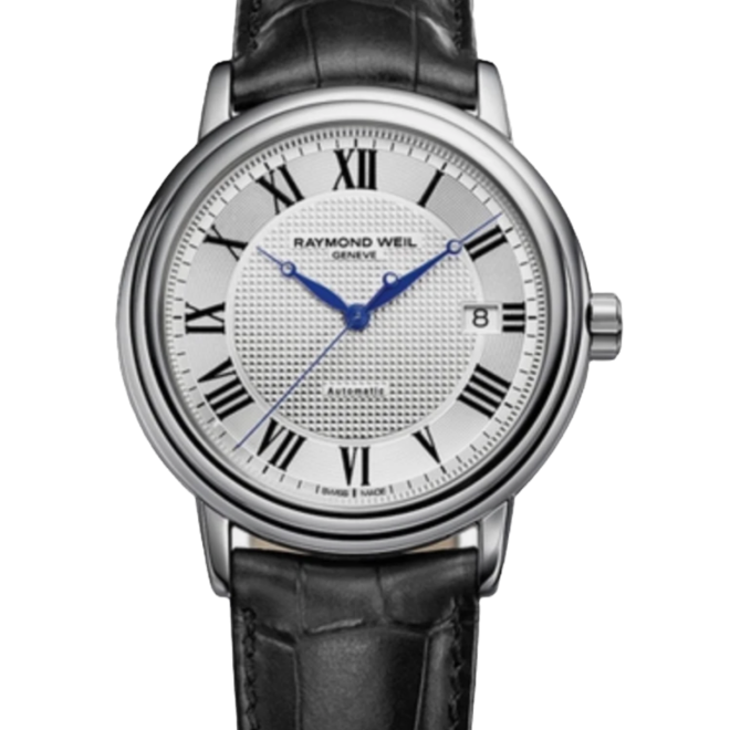 Raymond Weil 39mm 2837 Maestro Silver Dial Self-Winding Automatic